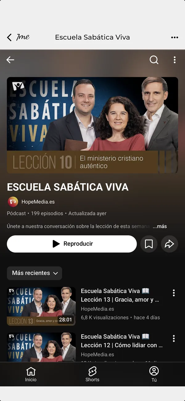 Pantalla de 7me: escuela