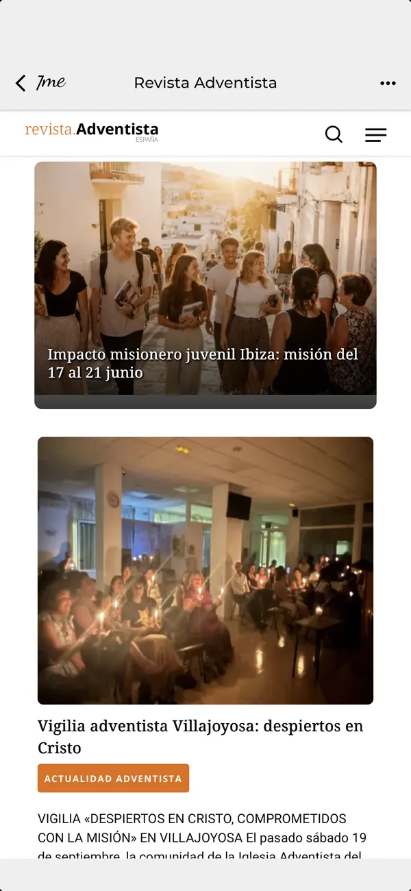 Pantalla de 7me: revista