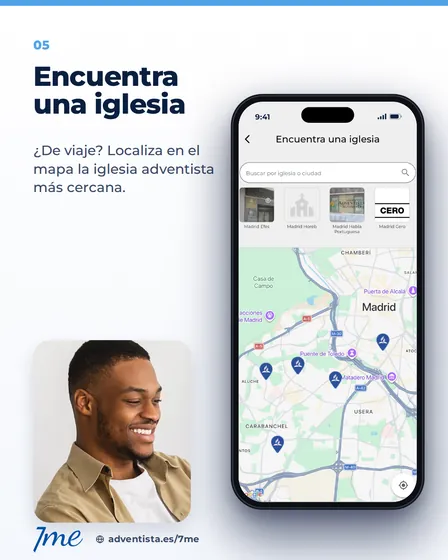 Carrusel · Encuentra una iglesia